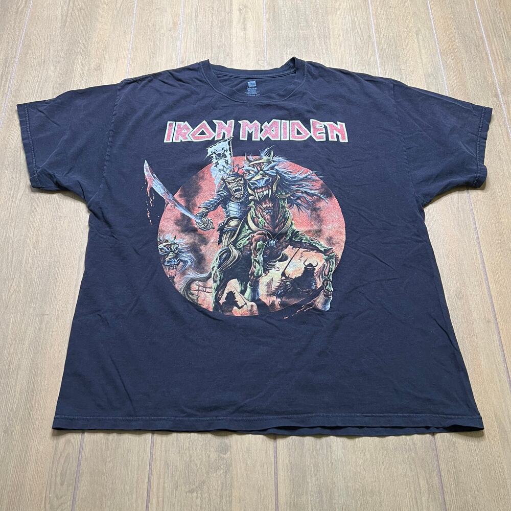 Vintage IRON MAIDEN Final Frontier 2011 Tokyo Japan Tour T-Shirt Mens Sz XL